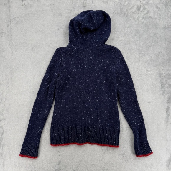 Patagonia Ranchito Hoody Merino‎ Wool Blend Classic Navy Blue Women's Small - Picture 8 of 13